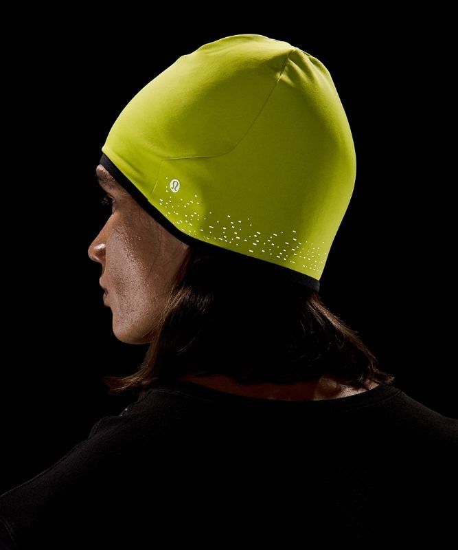 Lululemon Cold Terrain Running Beanie Hatt Accessories Gula | MDHY-03914