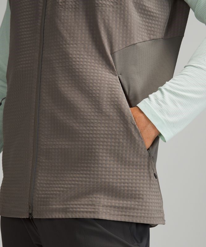 Lululemon Cold Terrain Vest Fleece Jackor Herr Rover | HQIJ-75639