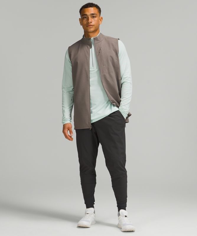 Lululemon Cold Terrain Vest Fleece Jackor Herr Rover | HQIJ-75639