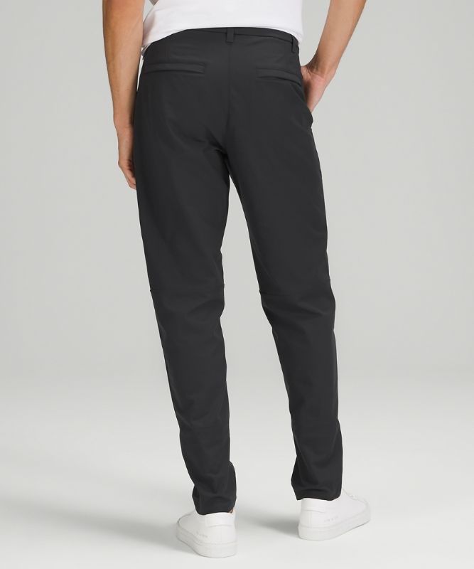 Lululemon Commission Classic-Fit Pant 30 Warpstreme Byxor Herr Obsidian | QCKW-60453
