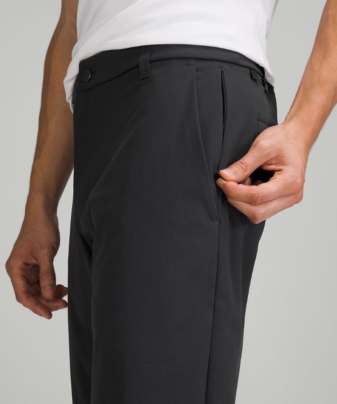 Lululemon Commission Classic-Fit Pant 30 Warpstreme Byxor Herr Obsidian | QCKW-60453