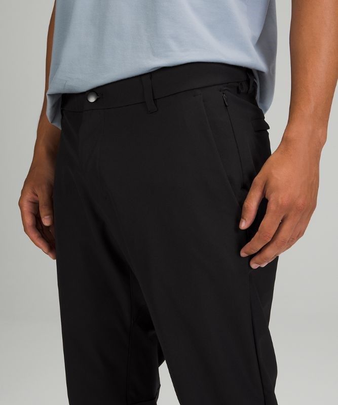 Lululemon Commission Classic-Fit Pant 30 Warpstreme Byxor Herr Svarta | BUMK-35467