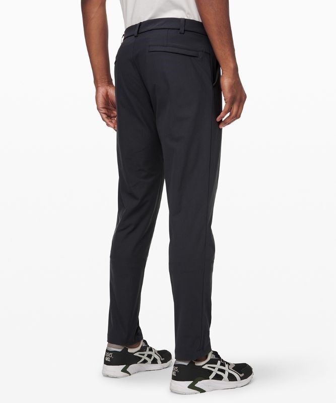 Lululemon Commission Classic-Fit Pant 37 Warpstreme Byxor Herr Obsidian | KWSR-57206