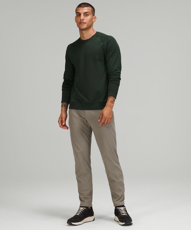 Lululemon Commission Classic-Fit Pant 37 Warpstreme Byxor Herr Mörkgrå | JPZW-83541