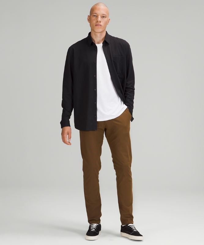 Lululemon Commission Classic-Fit Pant 37 Warpstreme Byxor Herr Mörk | BQHL-38712