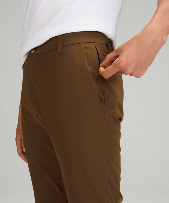 Lululemon Commission Classic-Fit Pant 37 Warpstreme Byxor Herr Mörk | BQHL-38712