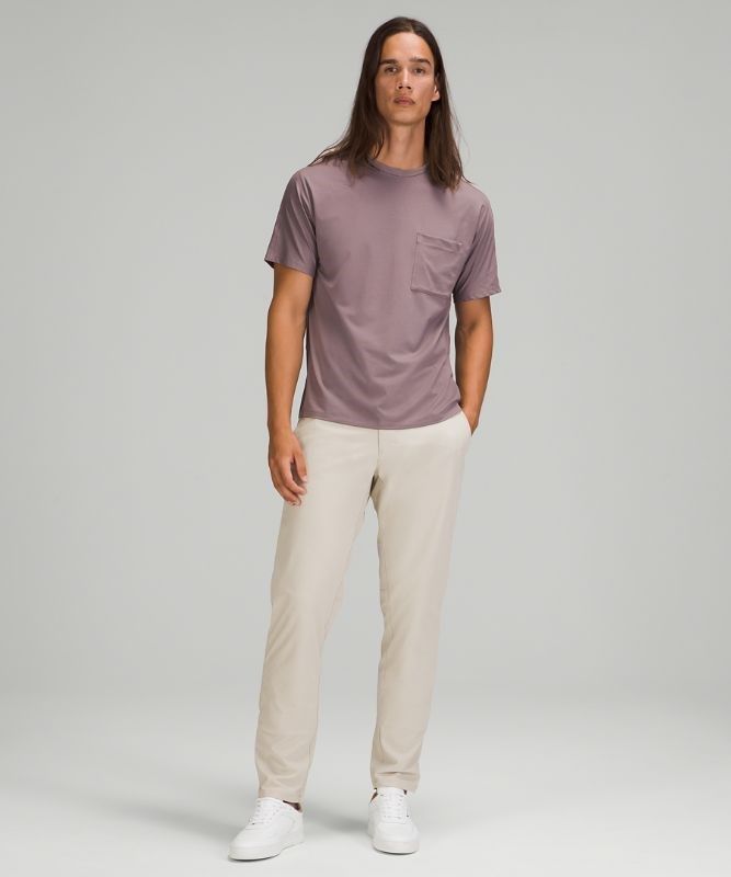Lululemon Commission Classic-Fit Pant 37 Warpstreme Byxor Herr Silverstone | AKVJ-41203