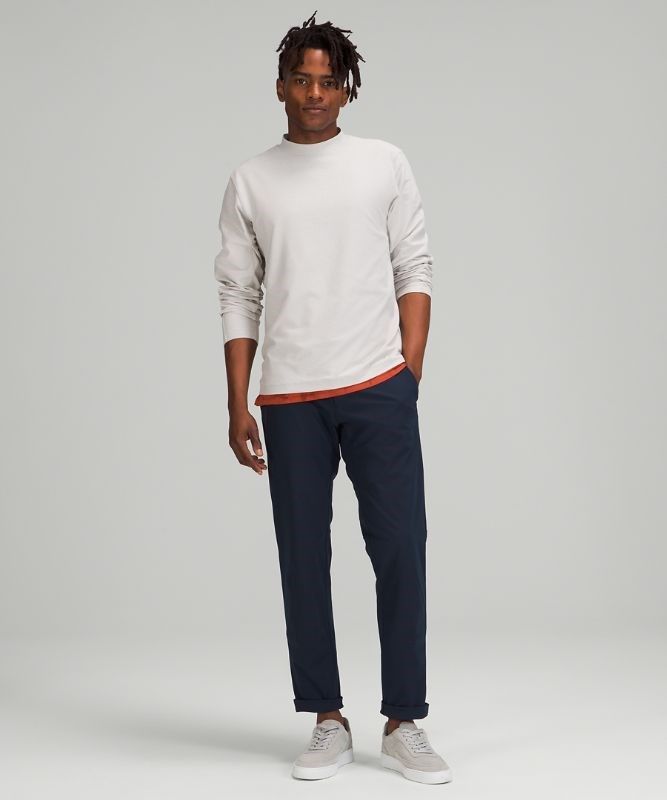Lululemon Commission Classic-Fit Pant 37 Warpstreme Byxor Herr Marinblå | WFXQ-03689