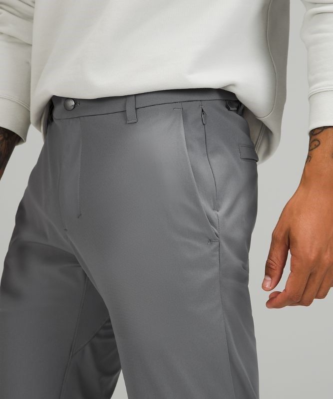 Lululemon Commission Classic-Fit Pant 37 Warpstreme Byxor Herr Grå | TECJ-08351
