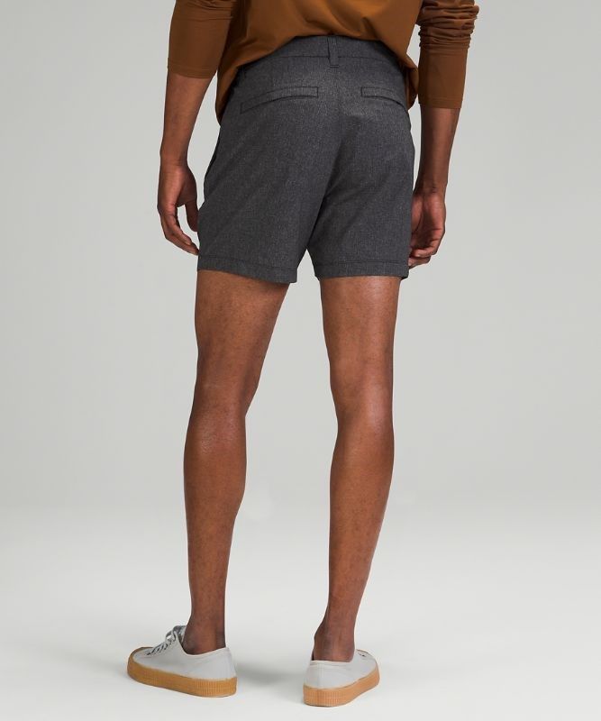 Lululemon Commission Classic-Fit Short 5 Ventlight Shorts Herr Svarta | QINA-67230