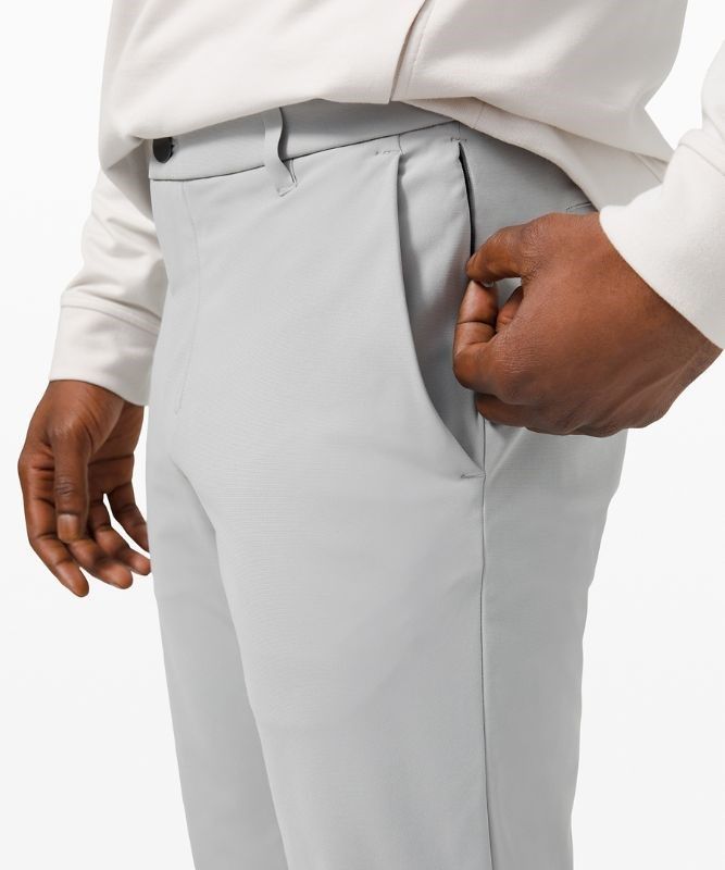 Lululemon Commission Pant Classic 32L Byxor Herr Silver | SNUI-40182