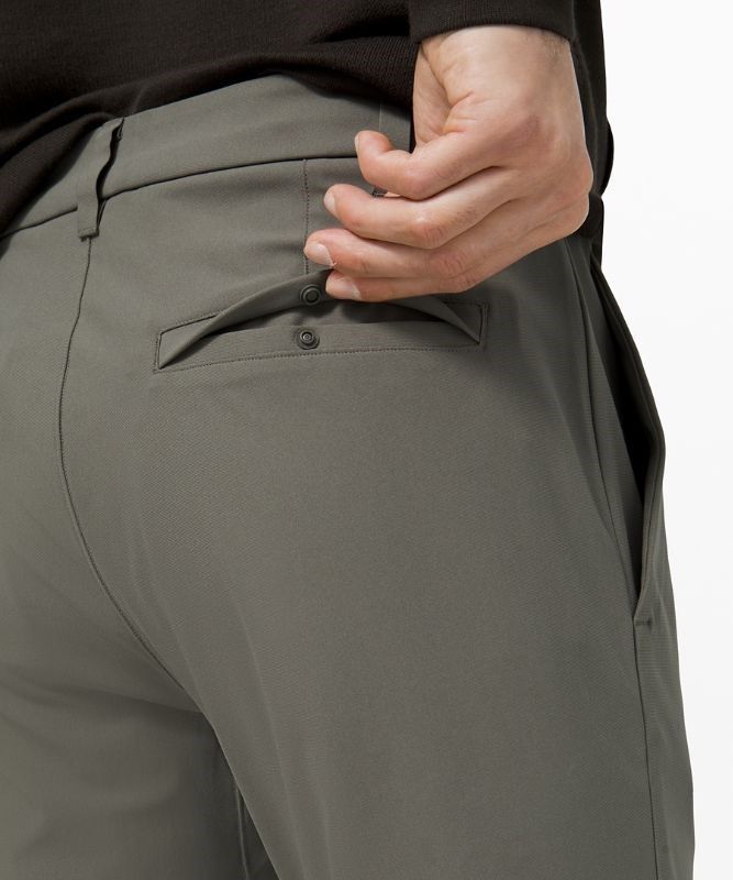 Lululemon Commission Pant Classic 34L Byxor Herr Grå Olivgröna | RJUL-86140