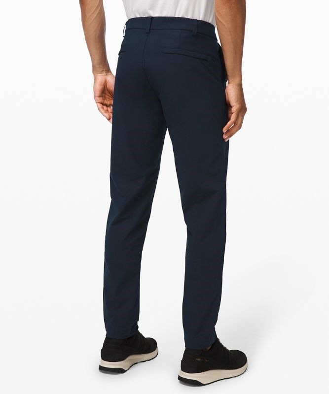 Lululemon Commission Pant Classic 34L Byxor Herr Marinblå | INWR-80493