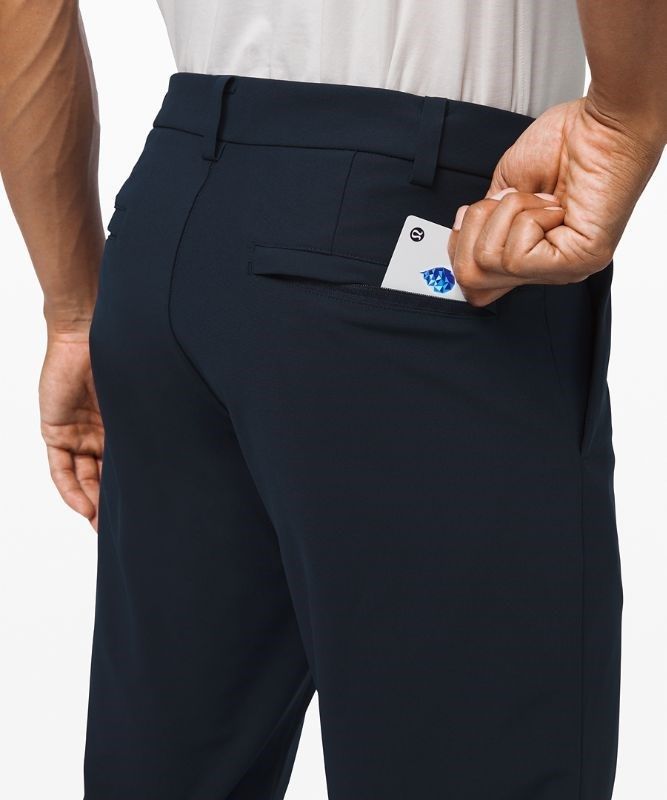 Lululemon Commission Pant Classic 34L Byxor Herr Marinblå | INWR-80493