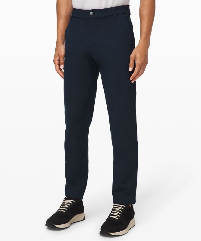 Lululemon Commission Pant Classic 34L Byxor Herr Marinblå | INWR-80493