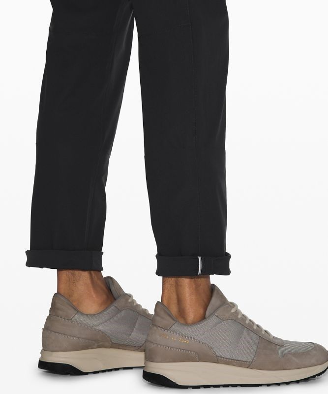 Lululemon Commission Relaxed-Fit Pant 34 Warpstreme Byxor Herr Obsidian | KTFH-18705