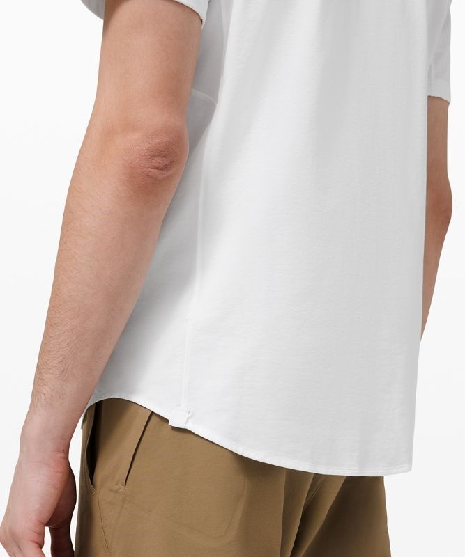 Lululemon Commission SS Shirt Blast Herr Vita | MUBY-74201