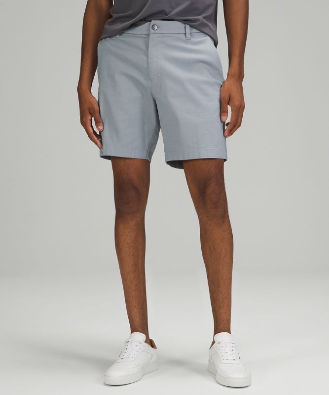 Lululemon Commission Short 7 Oxford Shorts Herr Vita | IUCO-16305