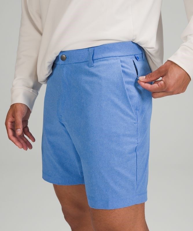 Lululemon Commission Short Classic 7 Shorts Herr Blå | KXCI-80391