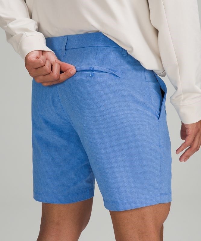 Lululemon Commission Short Classic 7 Shorts Herr Blå | KXCI-80391