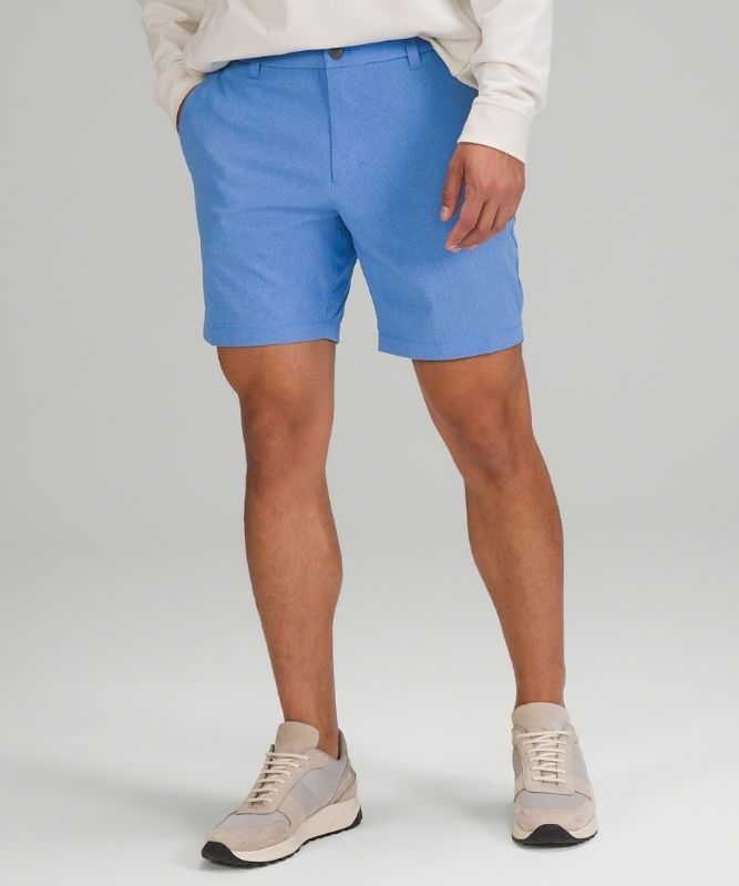 Lululemon Commission Short Classic 7 Shorts Herr Blå | KXCI-80391