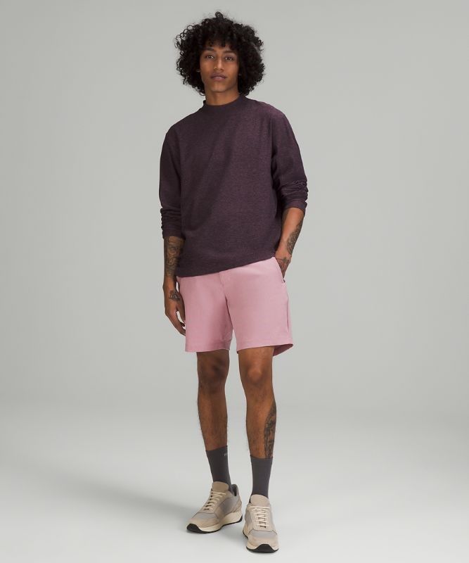 Lululemon Commission Short Classic 7 Shorts Herr Rosa Grå Bruna | BNAH-19420