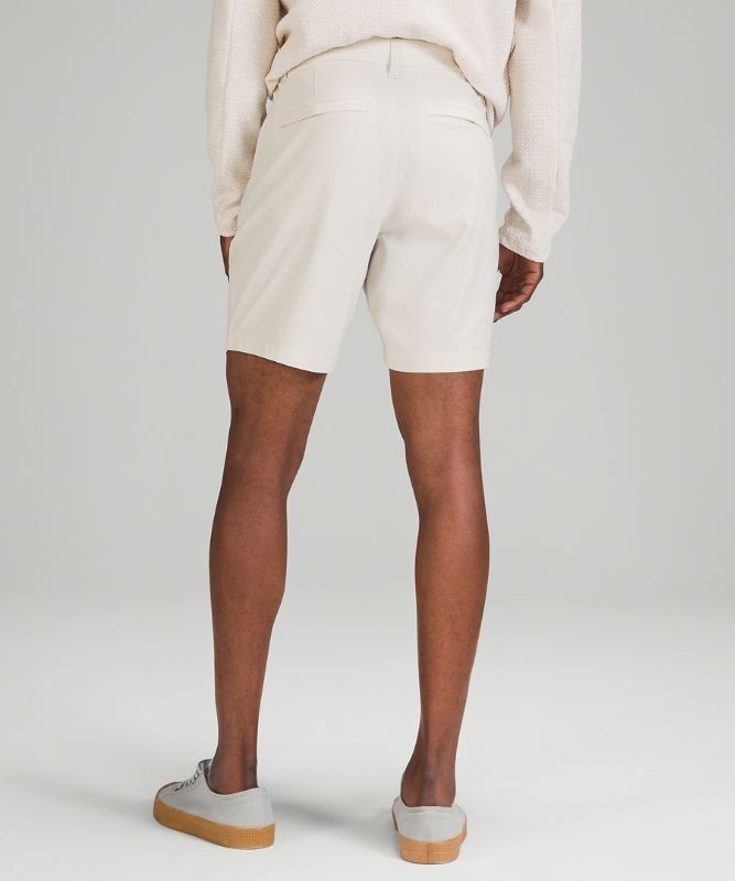 Lululemon Commission Short Classic 7 Shorts Herr Vita | BMGZ-01937
