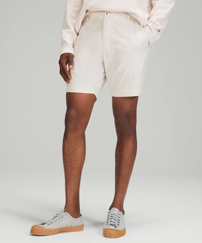 Lululemon Commission Short Classic 7 Shorts Herr Vita | BMGZ-01937