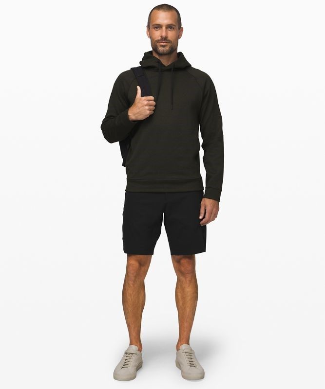 Lululemon Commission Short Classic 9 Shorts Herr Svarta | MJWY-79236