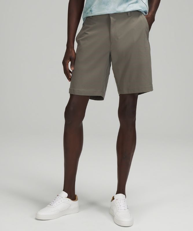 Lululemon Commission Short Classic 9 Shorts Herr Grå Olivgröna | AYSJ-43679