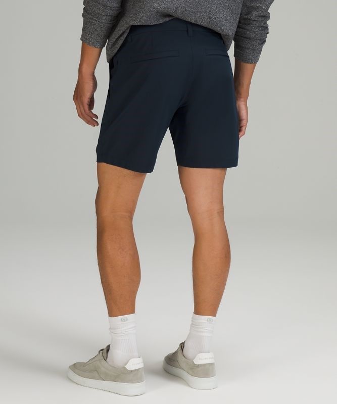 Lululemon Commission Short Classic Warpstreme 7 Shorts Herr Marinblå | SMPT-36710