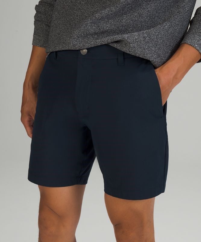 Lululemon Commission Short Classic Warpstreme 7 Shorts Herr Marinblå | SMPT-36710
