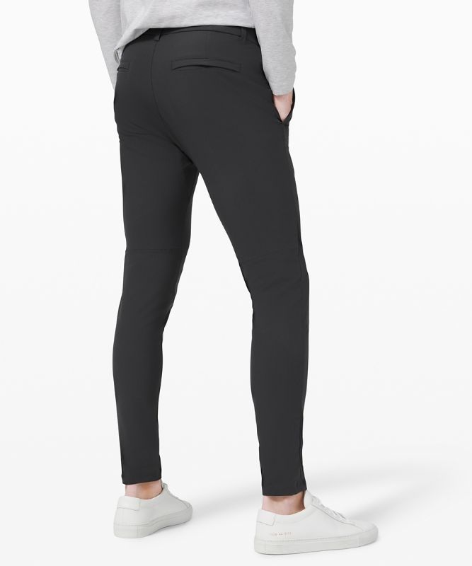 Lululemon Commission Skinny-Fit Pant 32 Warpstreme Byxor Herr Obsidian | HQPW-59328