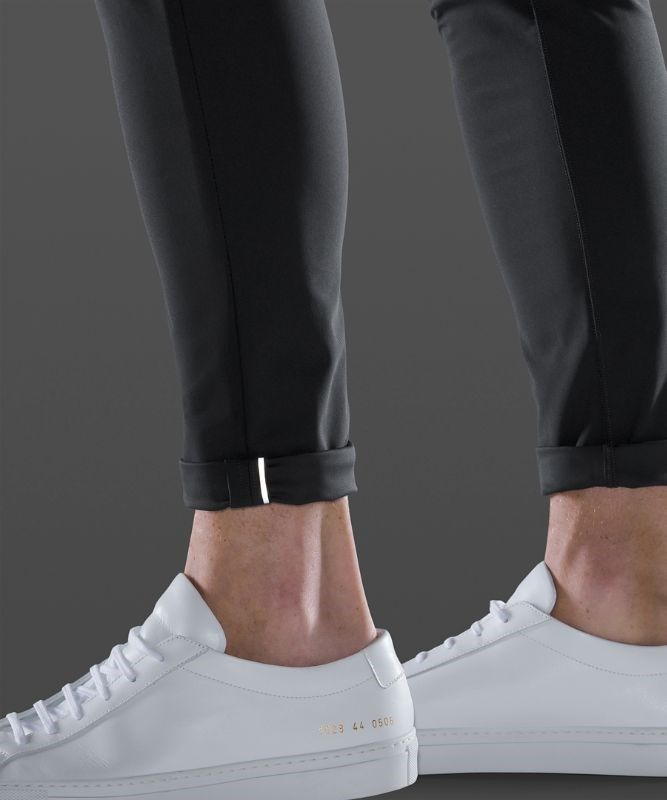 Lululemon Commission Skinny-Fit Pant 32 Warpstreme Byxor Herr Obsidian | HQPW-59328