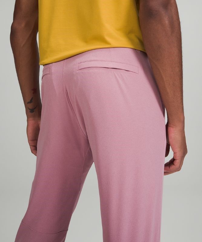 Lululemon Commission Slim-Fit Pant 34 Ventlight Byxor Herr Rosa Grå Bruna | ZXDR-53140