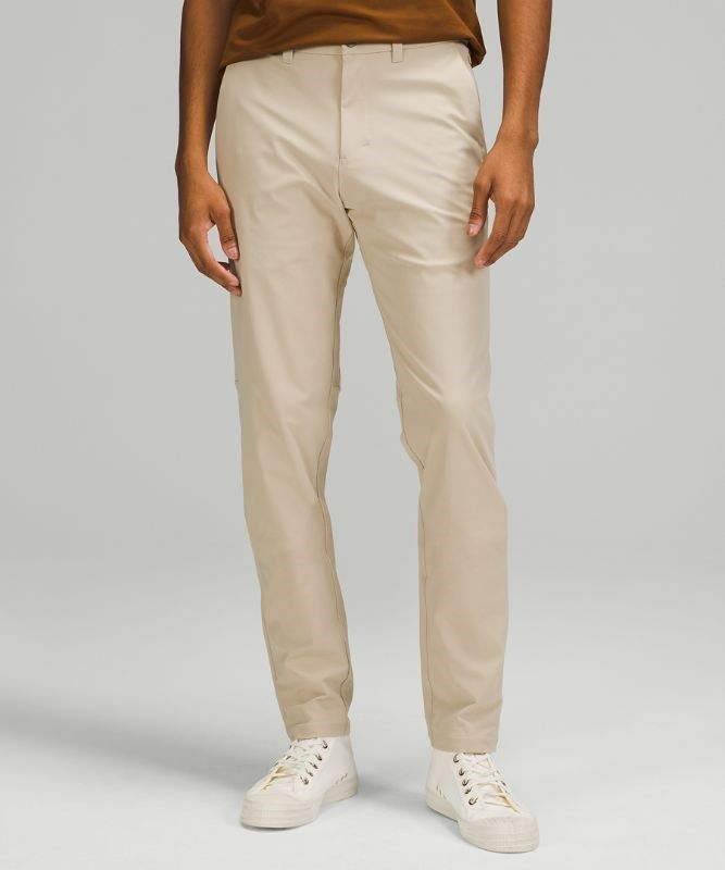 Lululemon Commission Slim-Fit Pant 34 Warpstreme Byxor Herr Trench | OQXN-23906