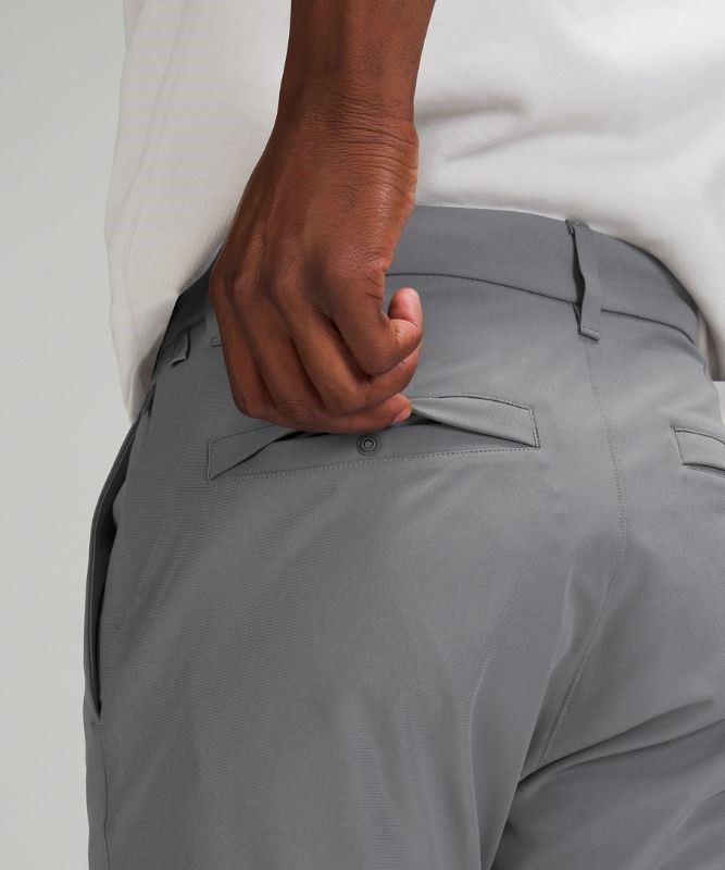 Lululemon Commission Slim-Fit Pant 34 Warpstreme Byxor Herr Grå | FTWA-13529