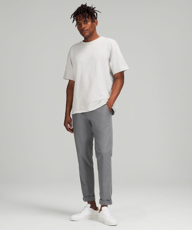 Lululemon Commission Slim-Fit Pant 34 Warpstreme Byxor Herr Grå | FTWA-13529