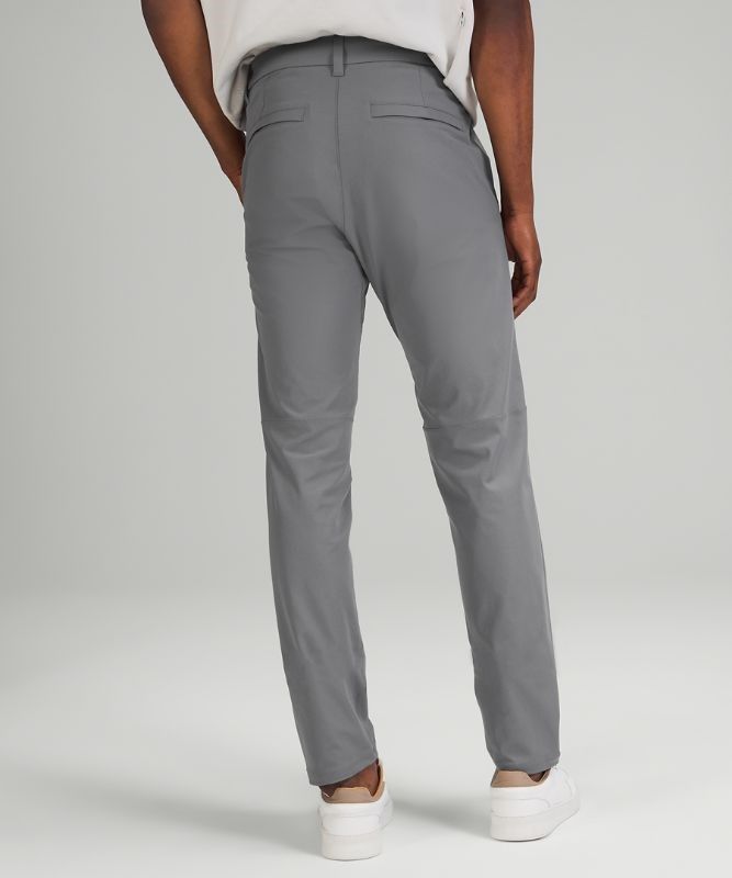 Lululemon Commission Slim-Fit Pant 34 Warpstreme Byxor Herr Grå | FTWA-13529