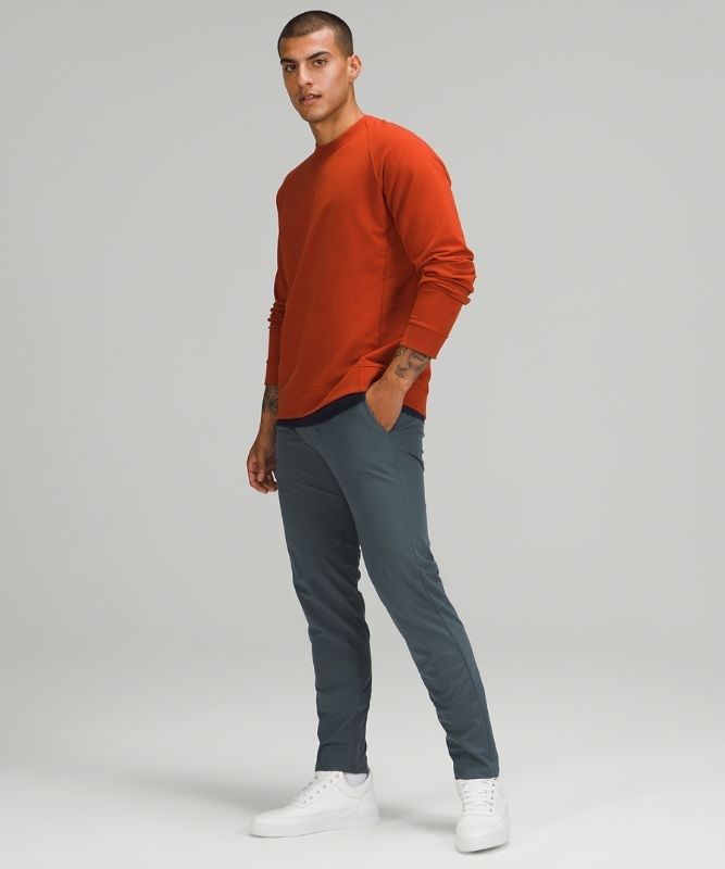 Lululemon Commission Slim-Fit Pant 34 Warpstreme Byxor Herr Blå | CMQG-38240