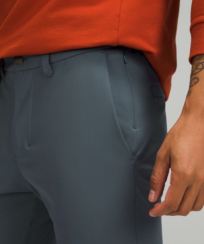Lululemon Commission Slim-Fit Pant 34 Warpstreme Byxor Herr Blå | CMQG-38240