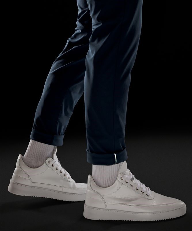 Lululemon Commission Slim-Fit Pant 34 Warpstreme Byxor Herr Blå | CMQG-38240
