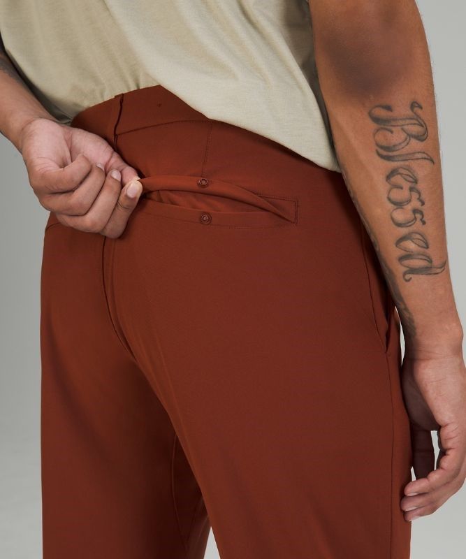 Lululemon Commission Slim-Fit Pant 34 Warpstreme Byxor Herr Bruna | XFLK-39746