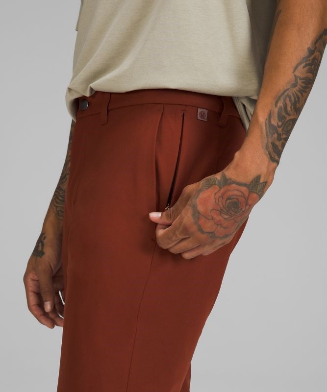 Lululemon Commission Slim-Fit Pant 34 Warpstreme Byxor Herr Bruna | XFLK-39746