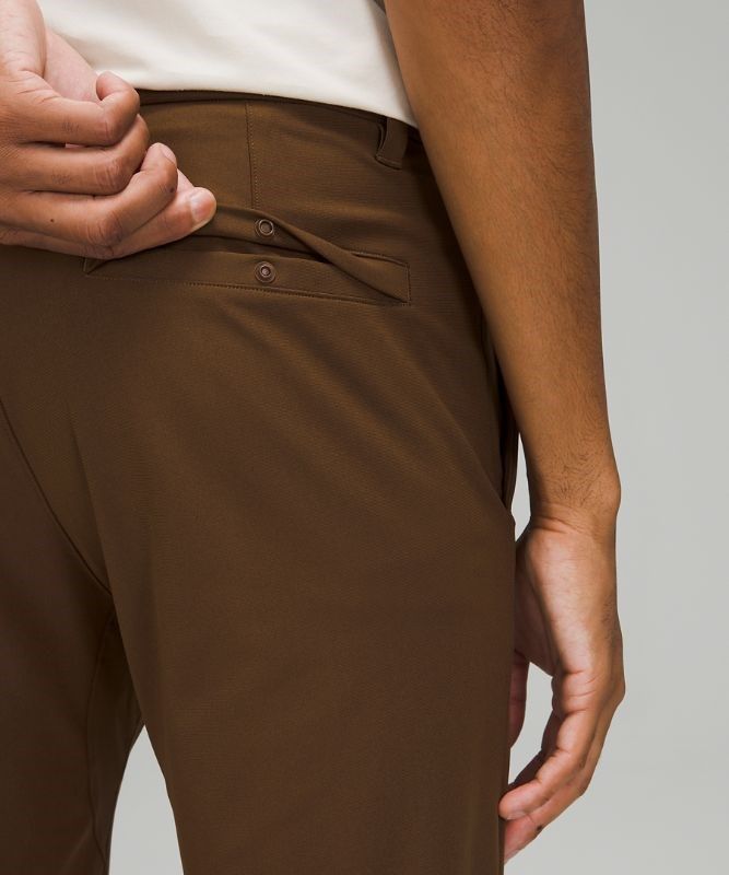 Lululemon Commission Slim-Fit Pant 34 Warpstreme Byxor Herr Mörk | UJNP-34529