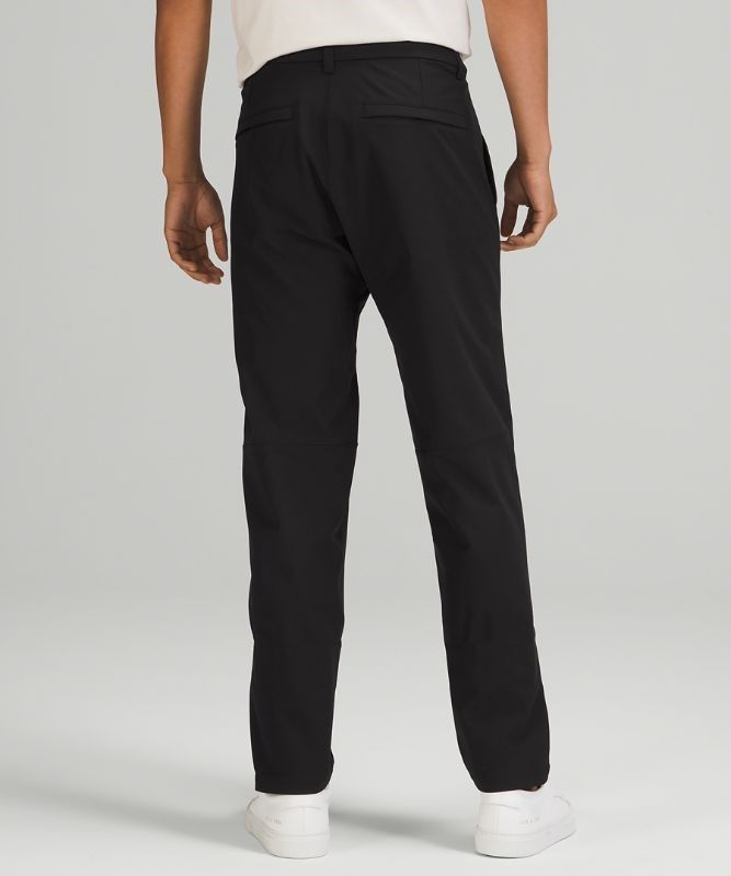 Lululemon Commission Slim-Fit Pant 34 Warpstreme Byxor Herr Svarta | ZKMH-18265