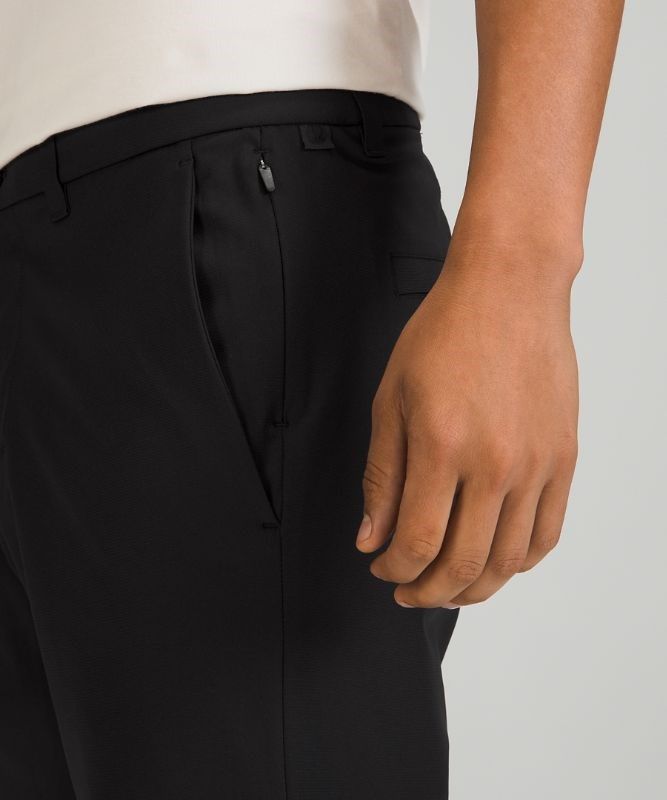 Lululemon Commission Slim-Fit Pant 34 Warpstreme Byxor Herr Svarta | ZKMH-18265