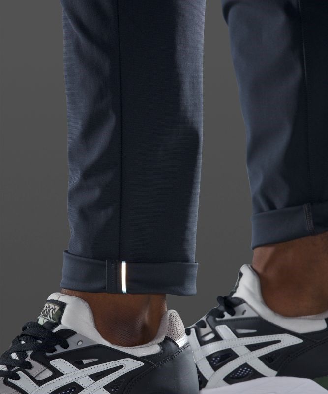 Lululemon Commission Slim-Fit Pant 37 Warpstreme Byxor Herr Obsidian | DNOX-29056