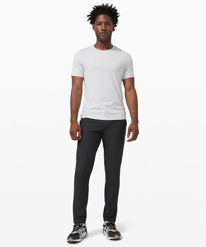 Lululemon Commission Slim-Fit Pant 37 Warpstreme Byxor Herr Obsidian | DNOX-29056