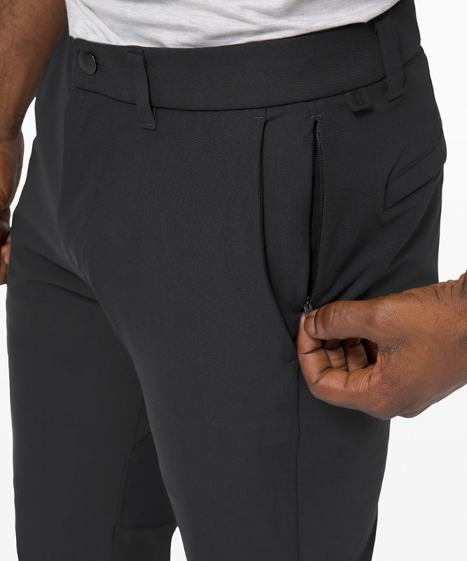 Lululemon Commission Slim-Fit Pant 37 Warpstreme Byxor Herr Obsidian | DNOX-29056